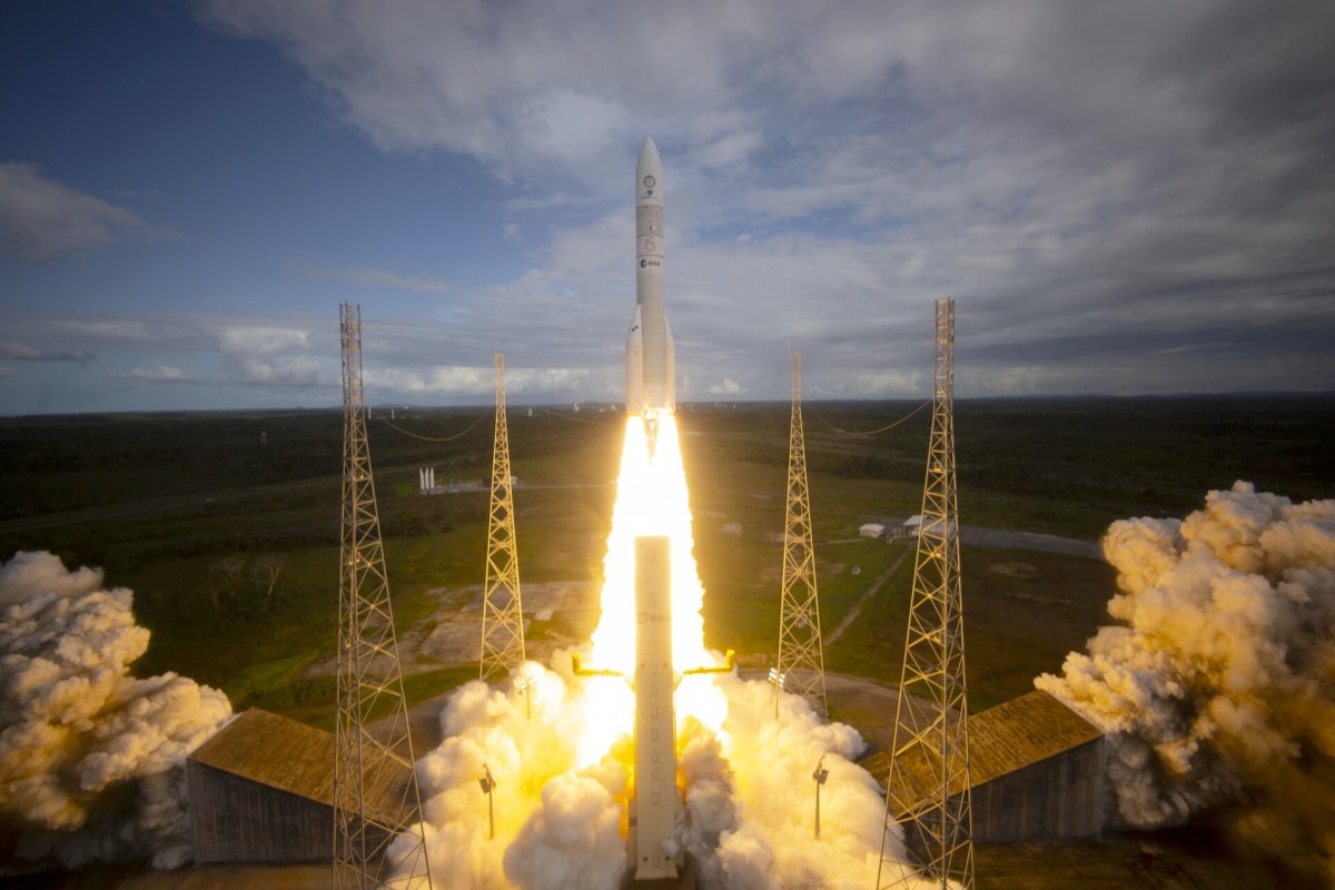 Ariane 6 liftoff